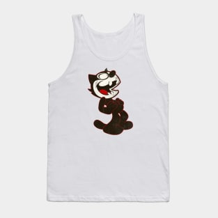 Vintage Original Felix the Cat Laughing Tank Top